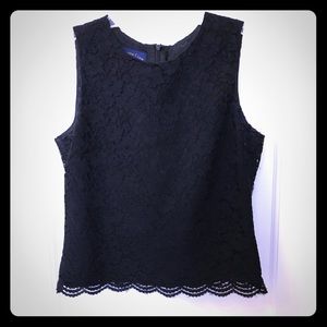 Black lace top